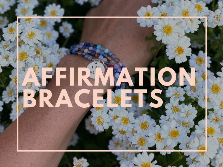 affirmation bracelets, positive affirmation jewelry, positive affirmation bracelets