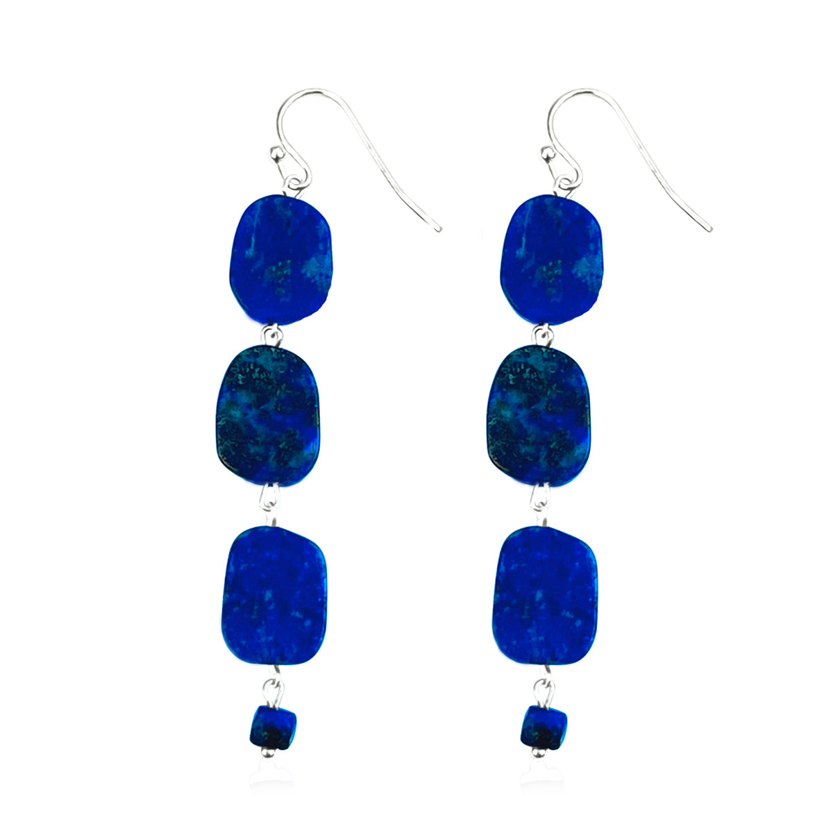 Step into a world of vibrant expression with our "Colorful Confidence - Lapis Lazuli Earrings." These aren't just earrings; they're a radiant celebration of joy, style, and the captivating energy of Lapis Lazuli gemstones.