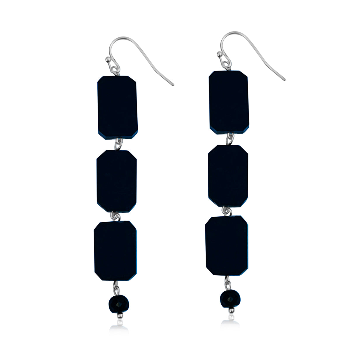 Step into the realm of bold sophistication with our "Colorful Confidence - Obsidian Earrings." These are not just earrings; they're a harmonious fusion of vibrancy, strength, and the enigmatic energy of Obsidian gemstones.