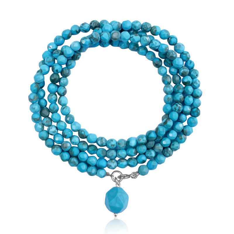 Wanderlust Waters - Turquoise Wrap Bracelet