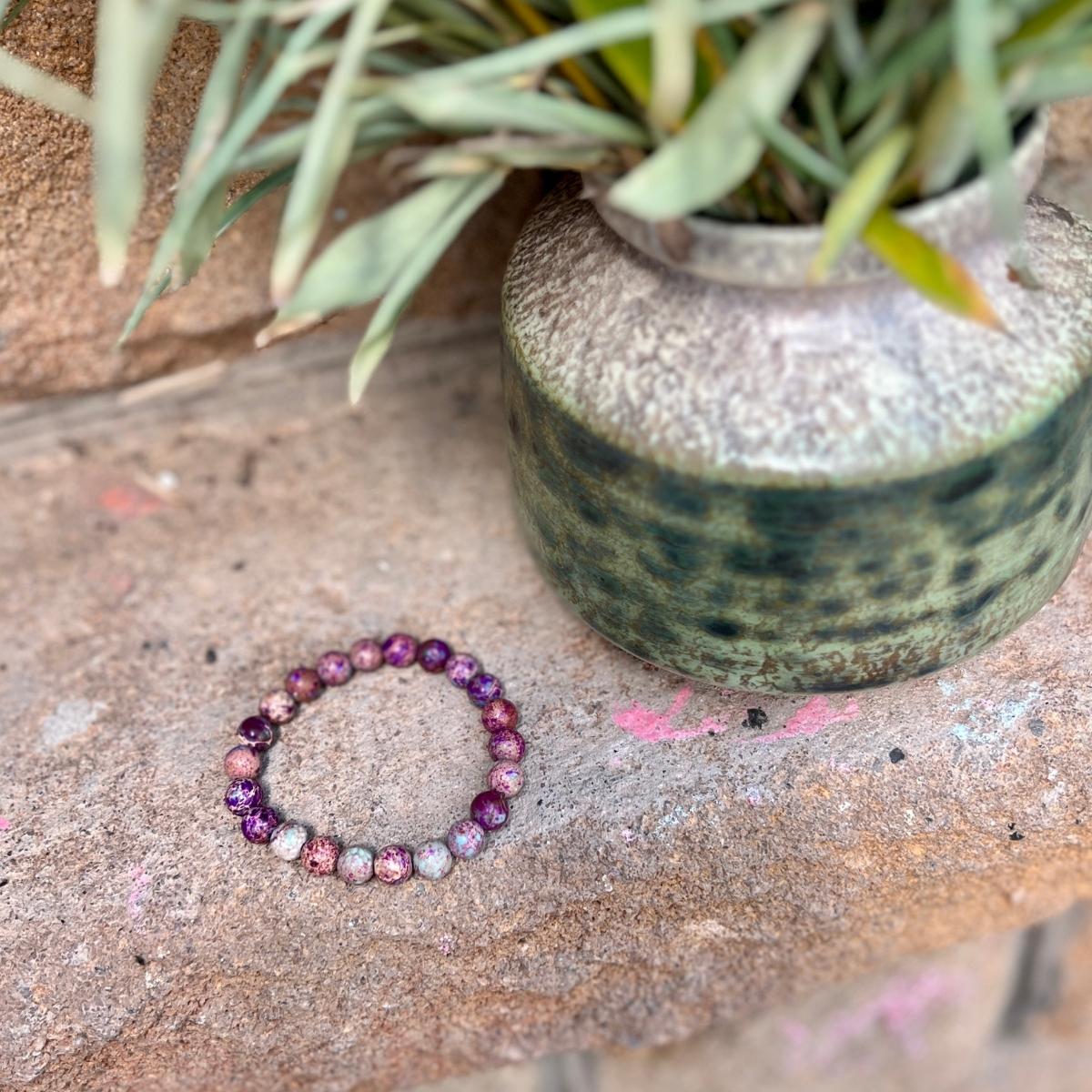 Introducing our "Heartfelt Harmony Bracelet," a beautiful expression of inner peace and emotional balance. 