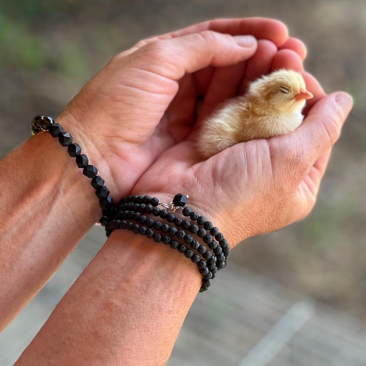 Whether you're looking to enhance your mindfulness practices, ground your energy, or make a statement with a unique piece of jewelry, the Lava Luxe Wrap Bracelet offers a luxurious and empowering option that embodies the harmonious balance of earth's elements.