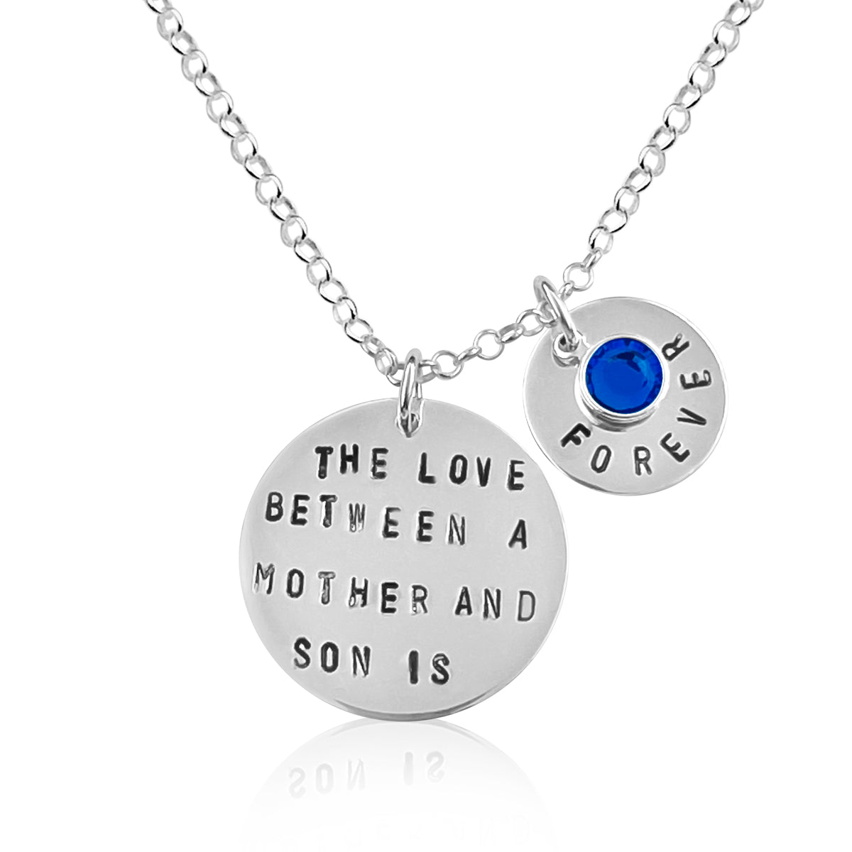 Love Between a Mother and Son is Forever Necklace