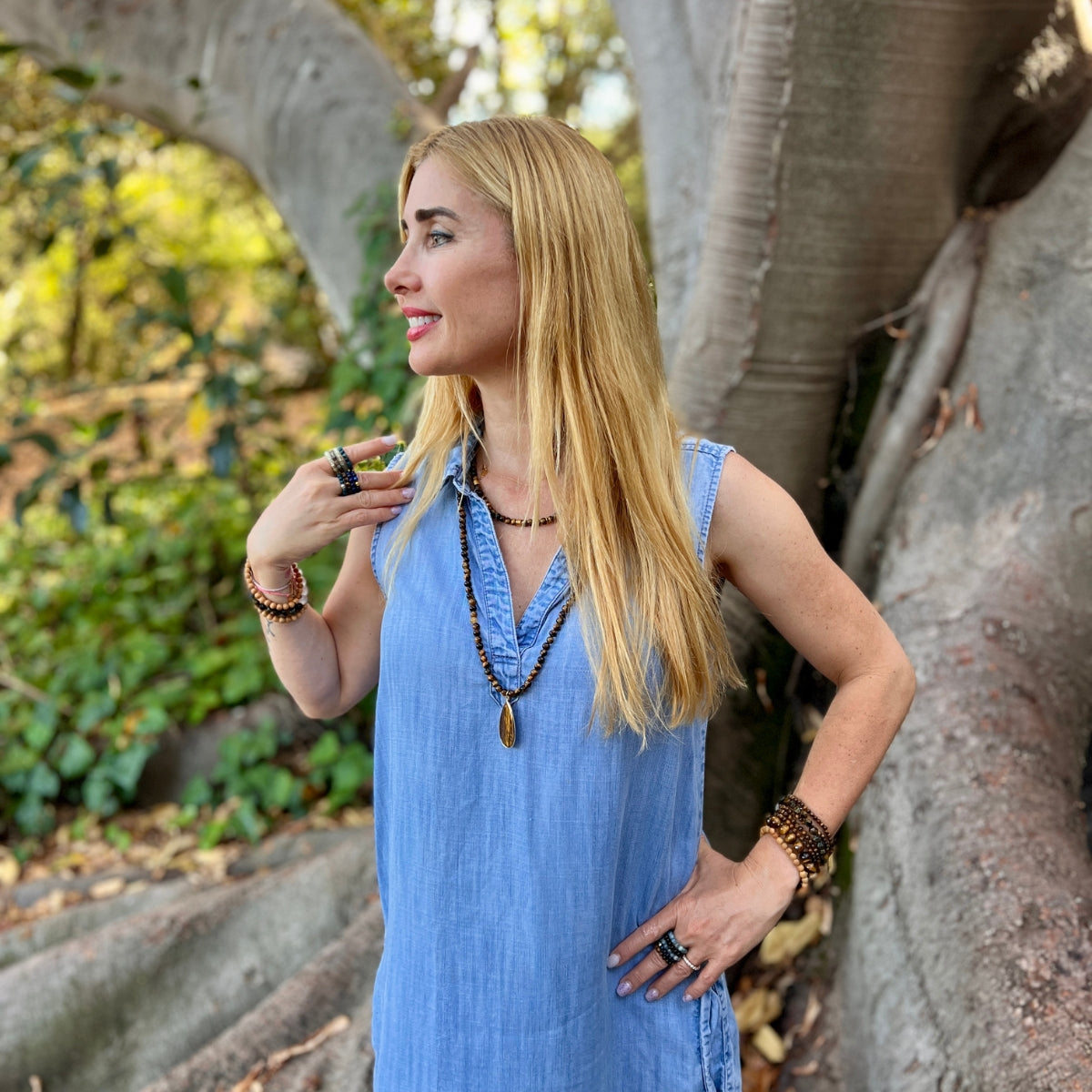 Warrior's Path Tiger Eye Necklace