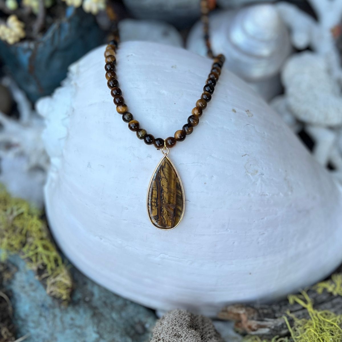 Warrior's Path Tiger Eye Necklace