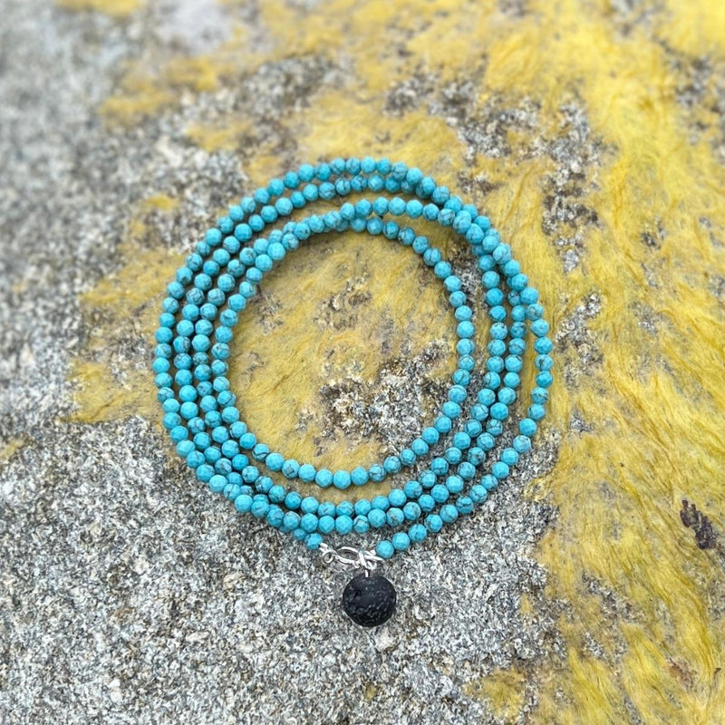 Turquoise Shield Wrap Bracelet