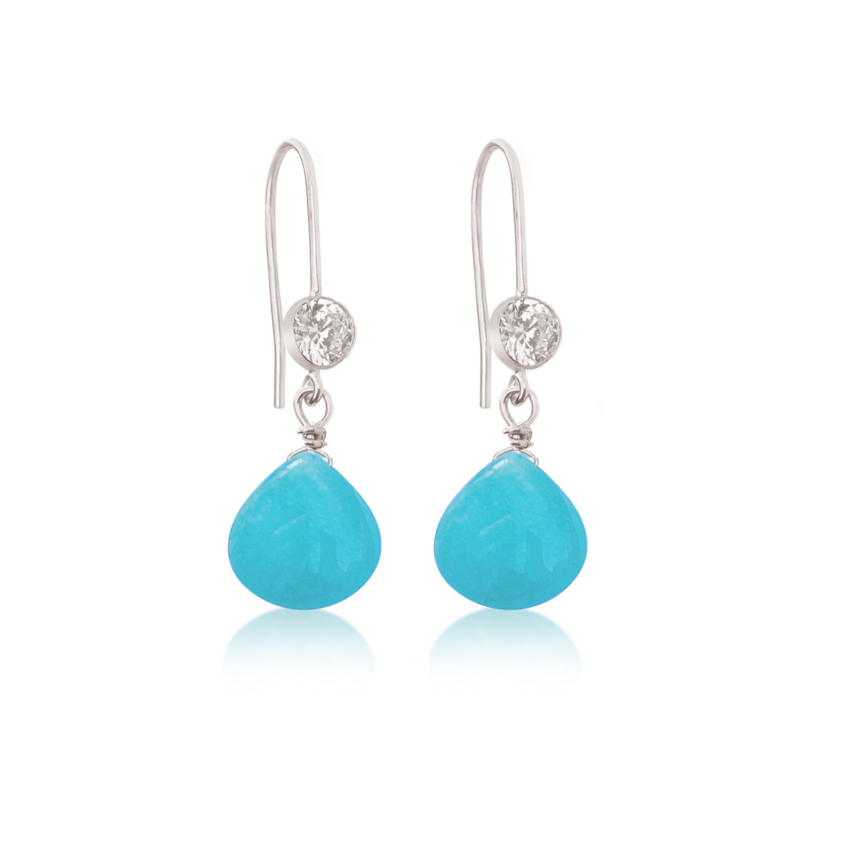 Amazonite Earrings for Courage and to Create a Feeling of Power Within You