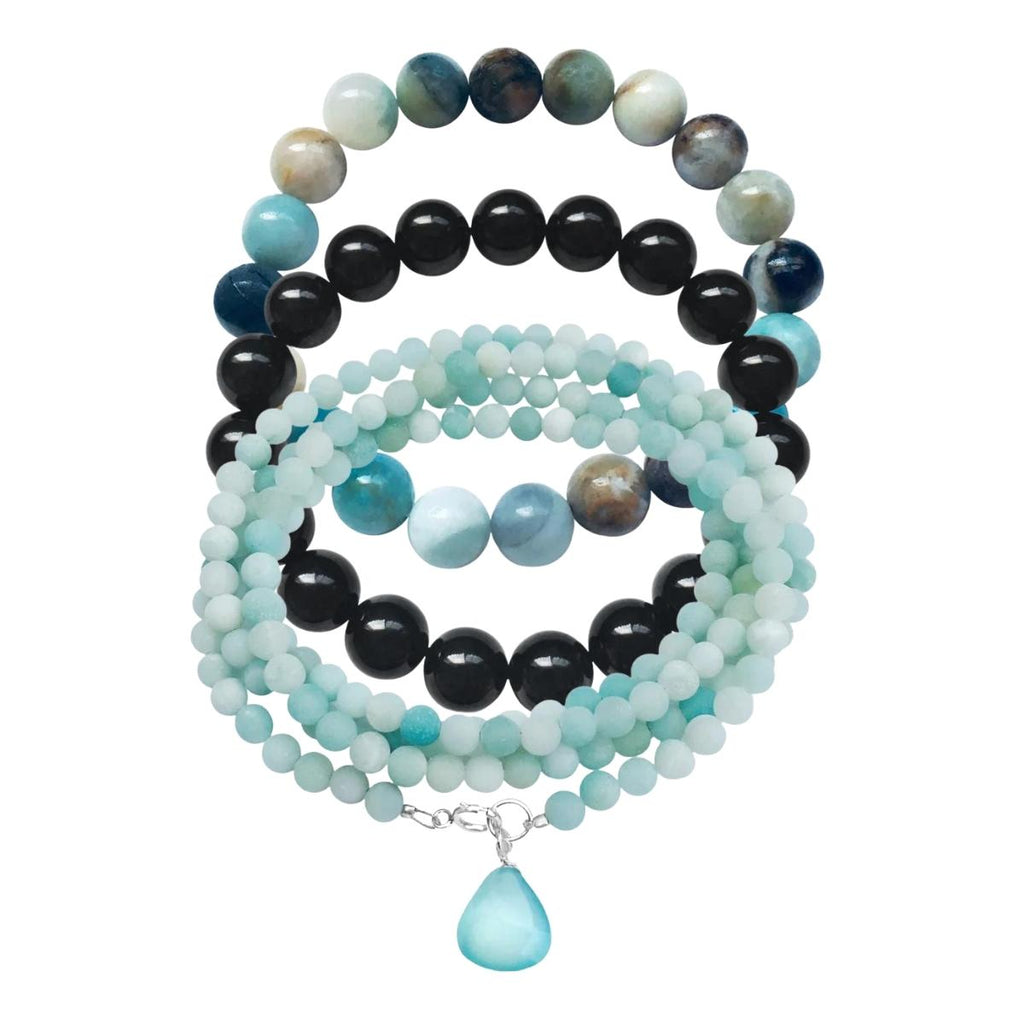 Free Will Gemstone Intention Bracelet Stack – Gogh Jewelry Design