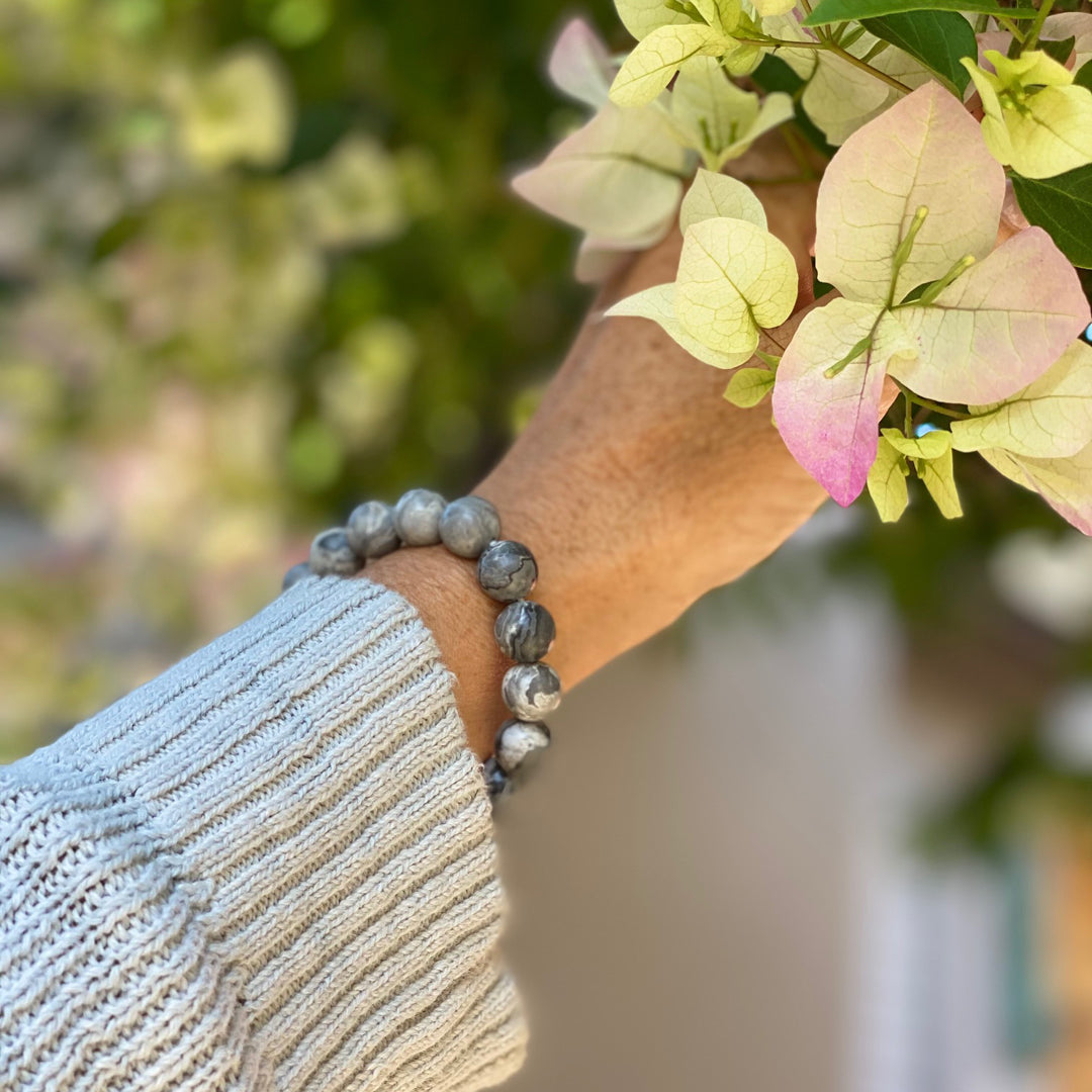 Jasper Mala Bracelet against Negativity