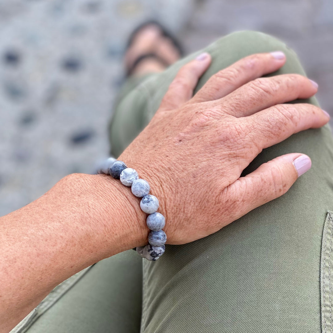 Jasper Mala Bracelet against Negativity