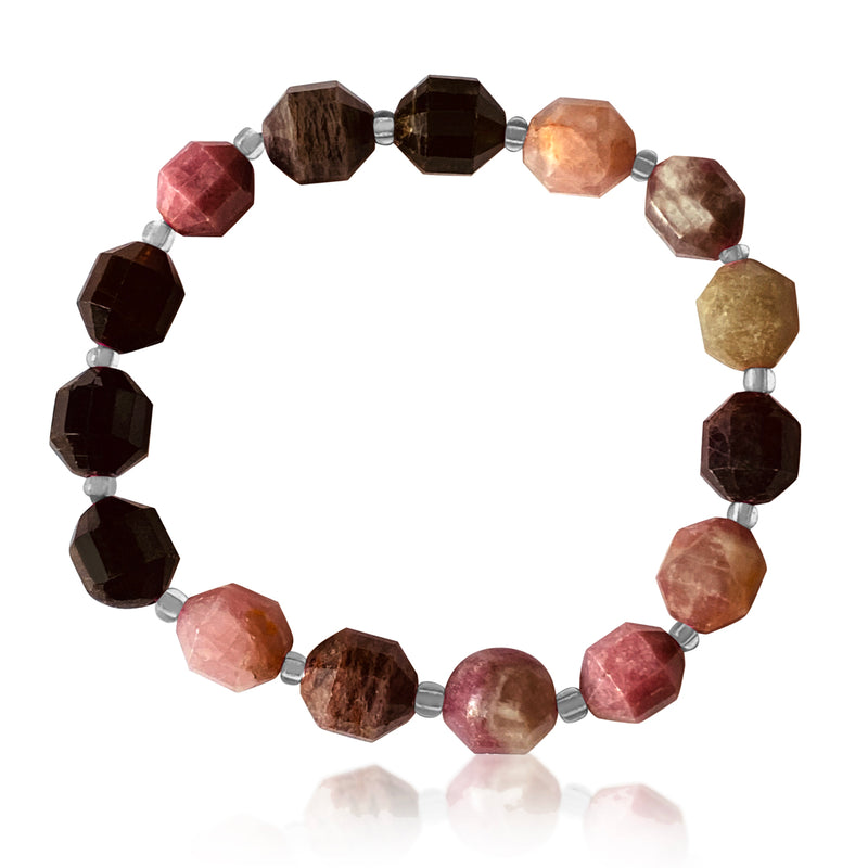 Premium Natural Tourmaline Bracelet for Self Confidence and Understanding. Looking to find the best crystals for understanding and best crystals for self-confidence? Tourmaline is it.