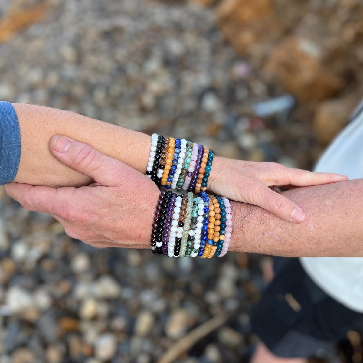 Wear this Trust Your Path Lapis Lazuli Bracelet and be true to yourself. Use your heart as a compass and take one step after another knowing that the Universe will take care of you.  Lapis Lazuli is a symbol of truth, as it brought you to see yourself for what you really are.