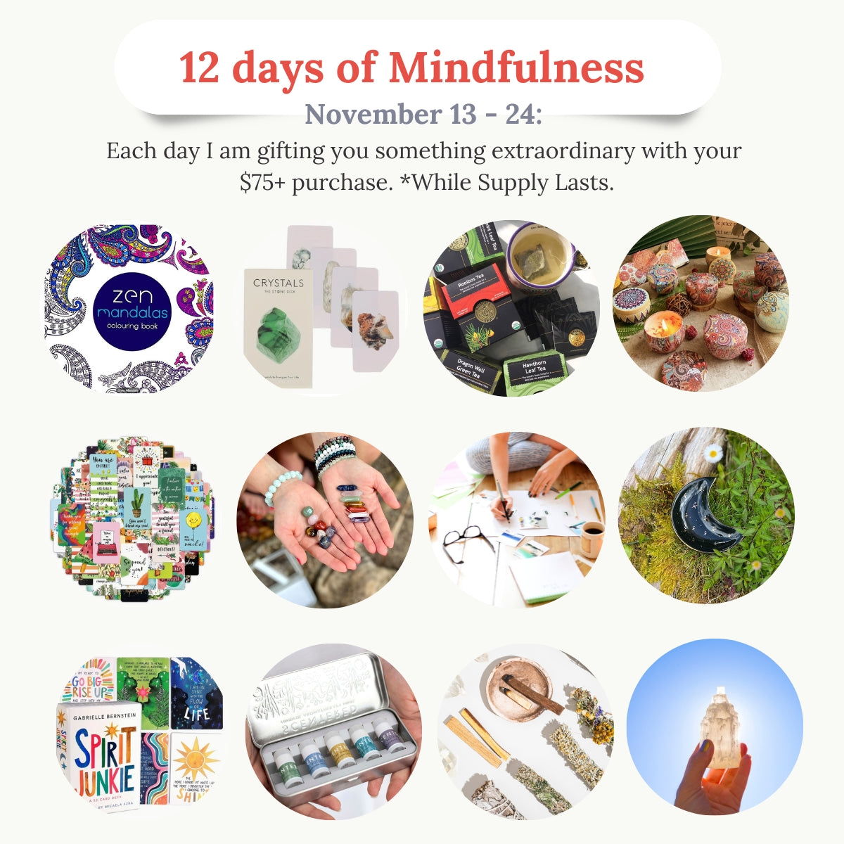 Unlocking Serenity: 12 Days of Mindfulness Extravaganza with Gogh Jewe