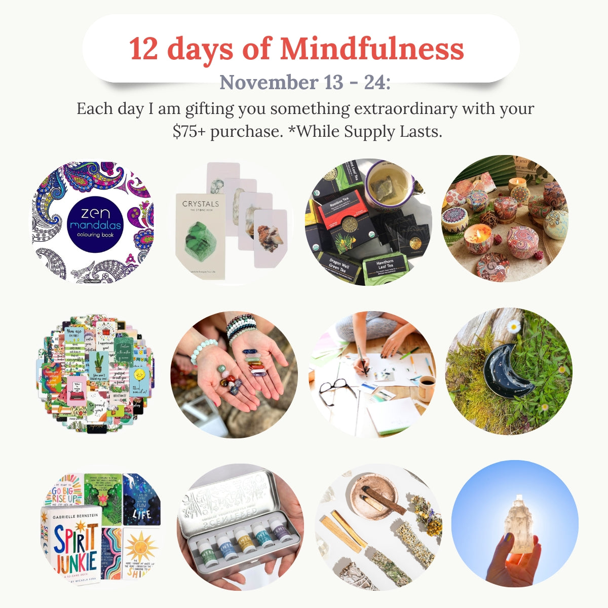 Unlocking Serenity: 12 Days of Mindfulness Extravaganza with Gogh Jewelry Design