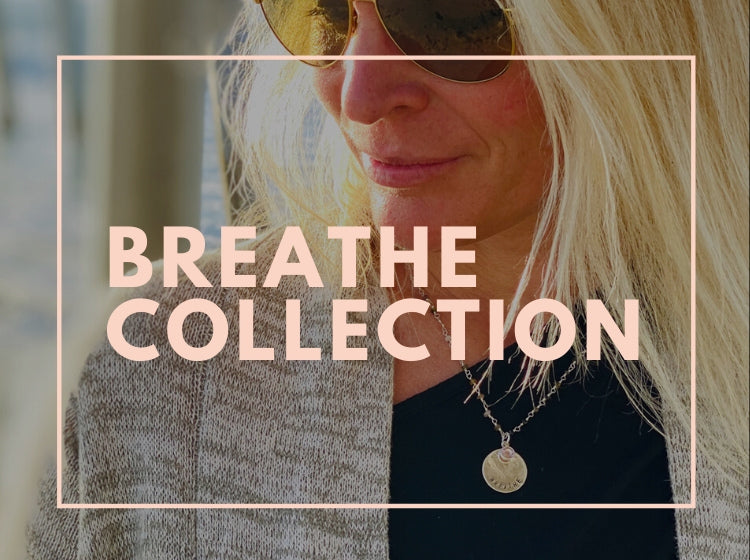 breathe reminder necklace