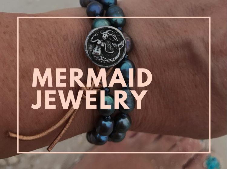 silver mermaid jewelry, mermaid symbolism in jewelry