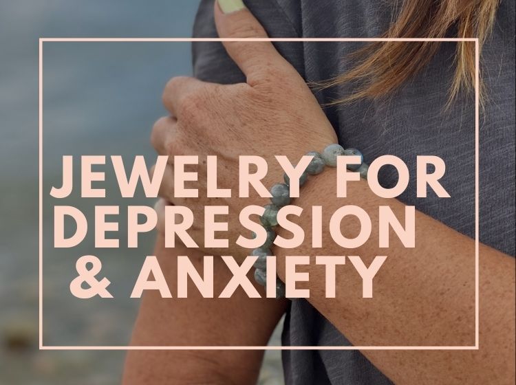 depression jewelry, depression awareness jewelry, bracelets for anxiety and depression, healing bracelets for depression
