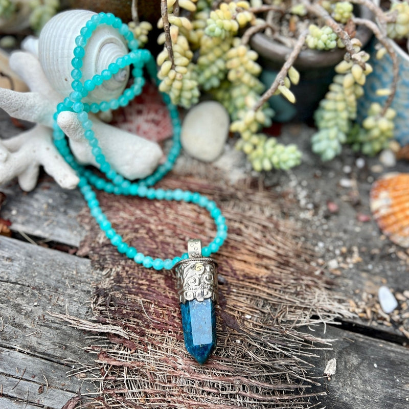 Clear Mind Apatite Necklace