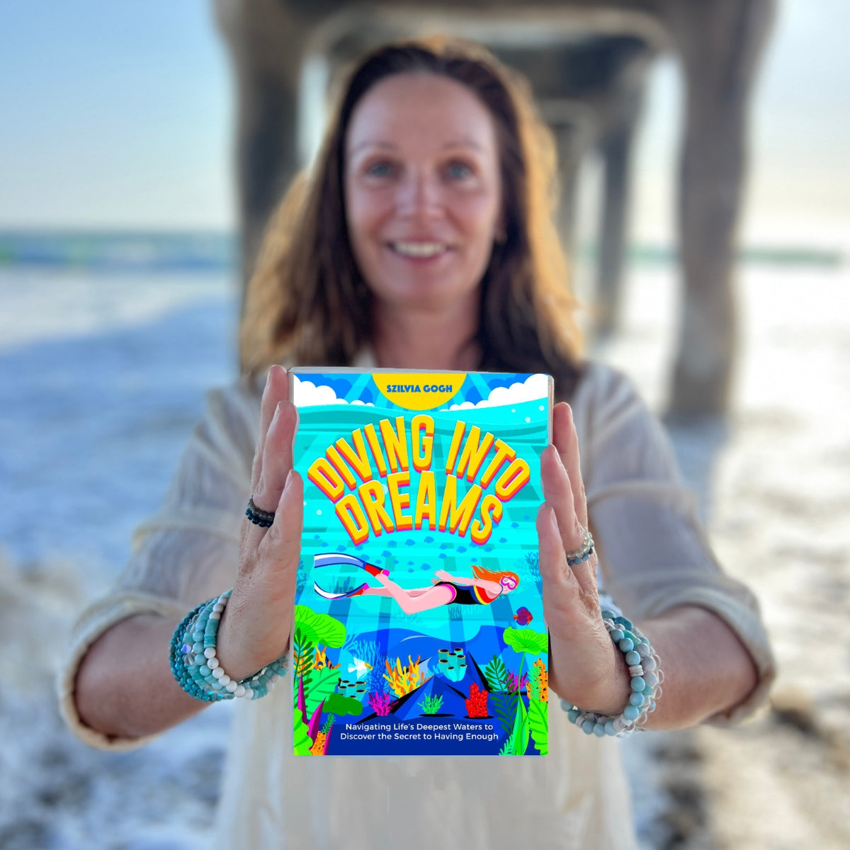 Diving into Dreams - Signed Copy + Wrap Bracelet