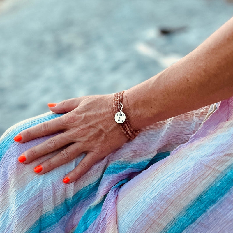 The I Can &amp; I Will: Sunstone Wrap Bracelet serves as a luminous reminder of your limitless potential and the power you hold to manifest your dreams.