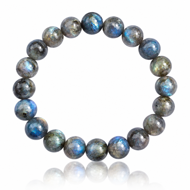 Labradorite Bracelet for Hard Days – Mental Health Awareness