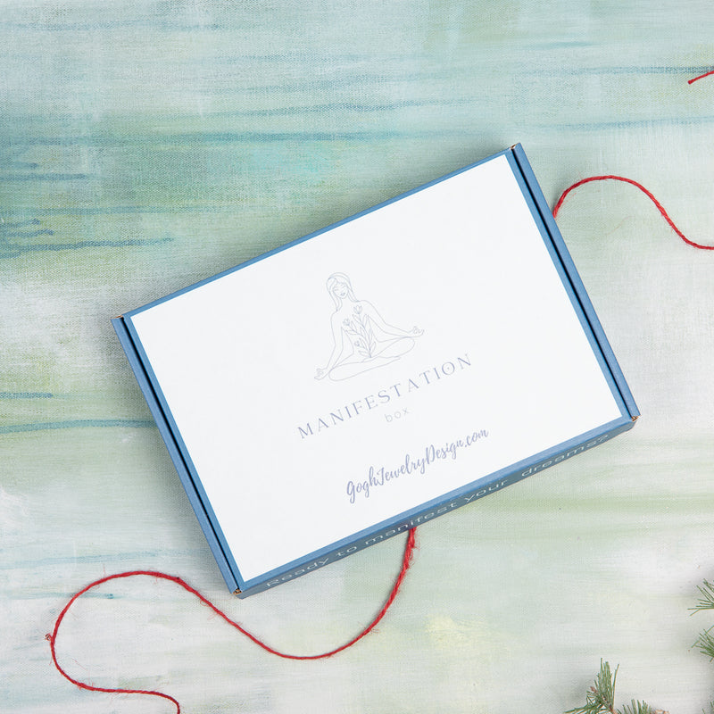 The Manifestation Box from Gogh Jewelry Design is more than just a subscription; it's your personal key to a deeper connection with yourself and the incredible energy of Mother Earth.