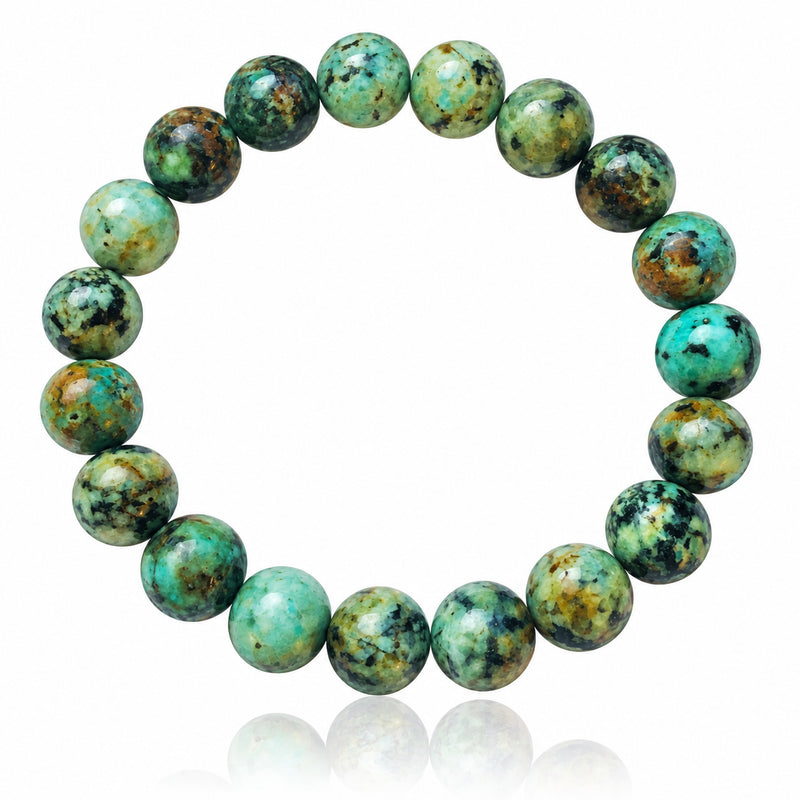 Unisex African Turquoise Bracelet to Bring Good Fortune