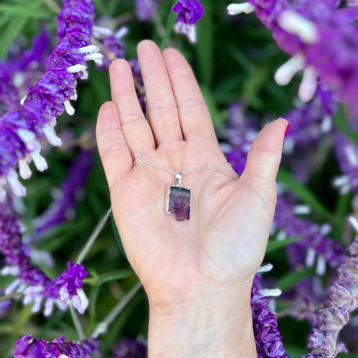 Integrity's Light Amethyst Necklace