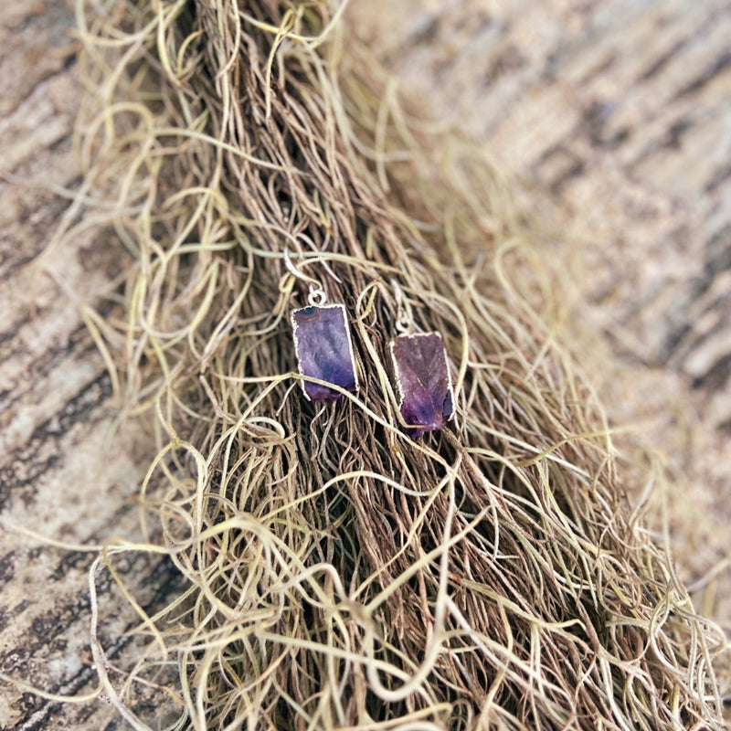 Stress-Free Sanctuary: Amethyst Earrings