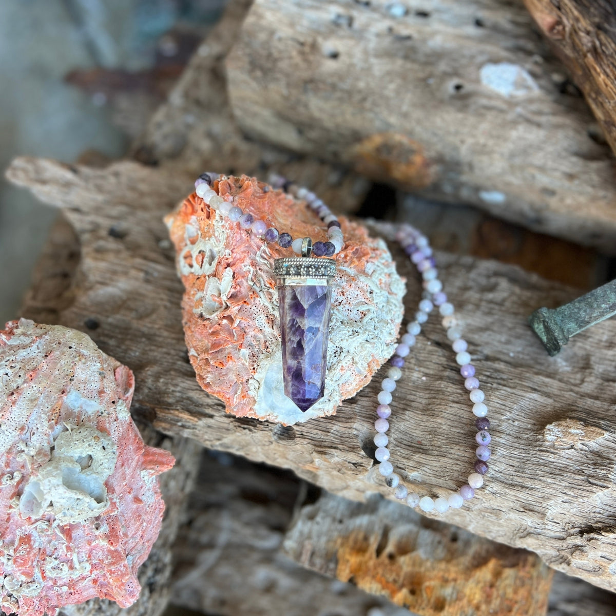 Soothing Remedy - Amethyst Necklace (Large)
