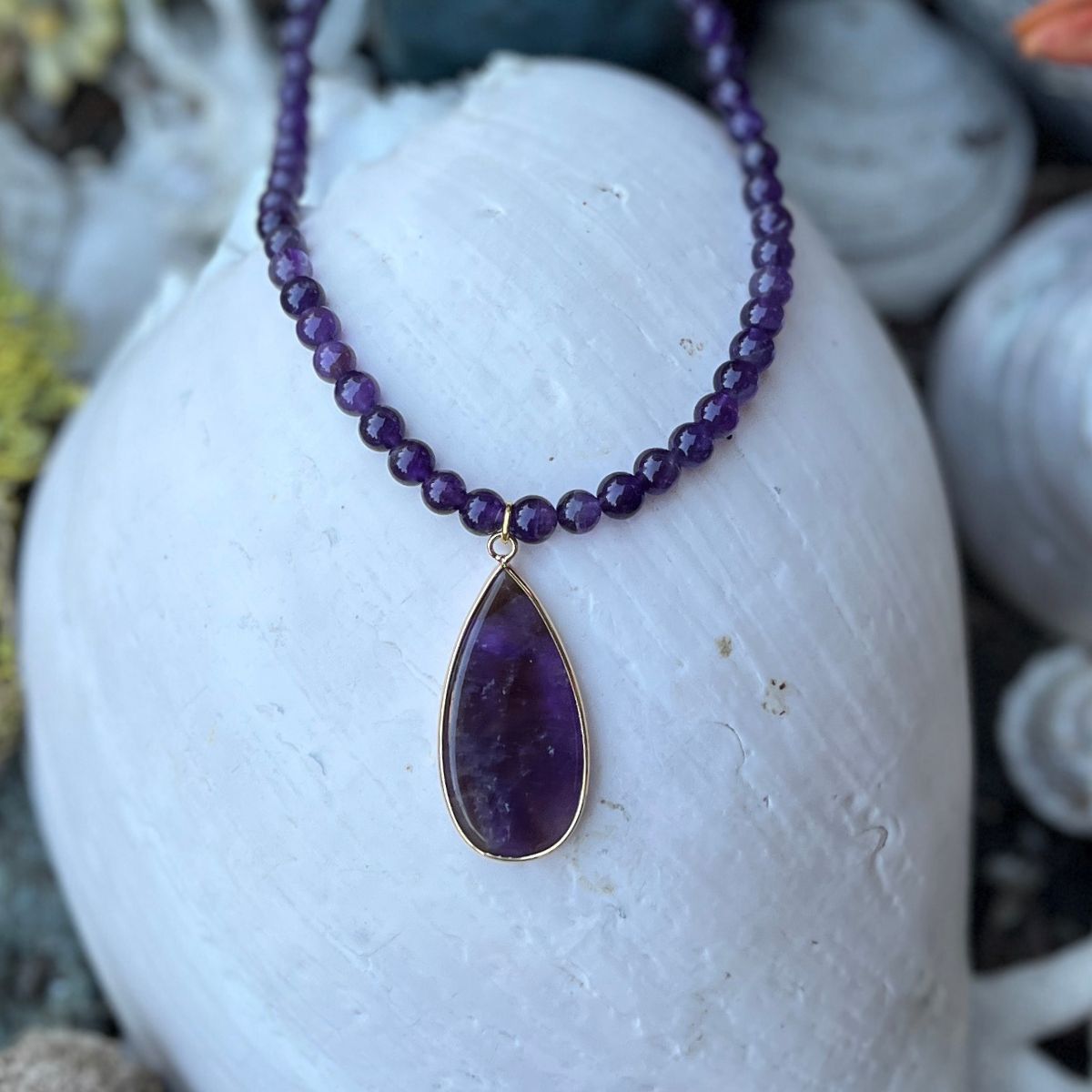 Intuitive Spirit Amethyst Necklace