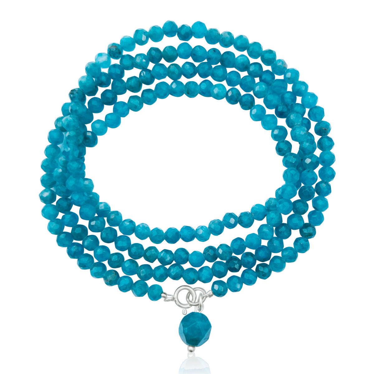 Unstuck — Apatite Wrap Bracelet