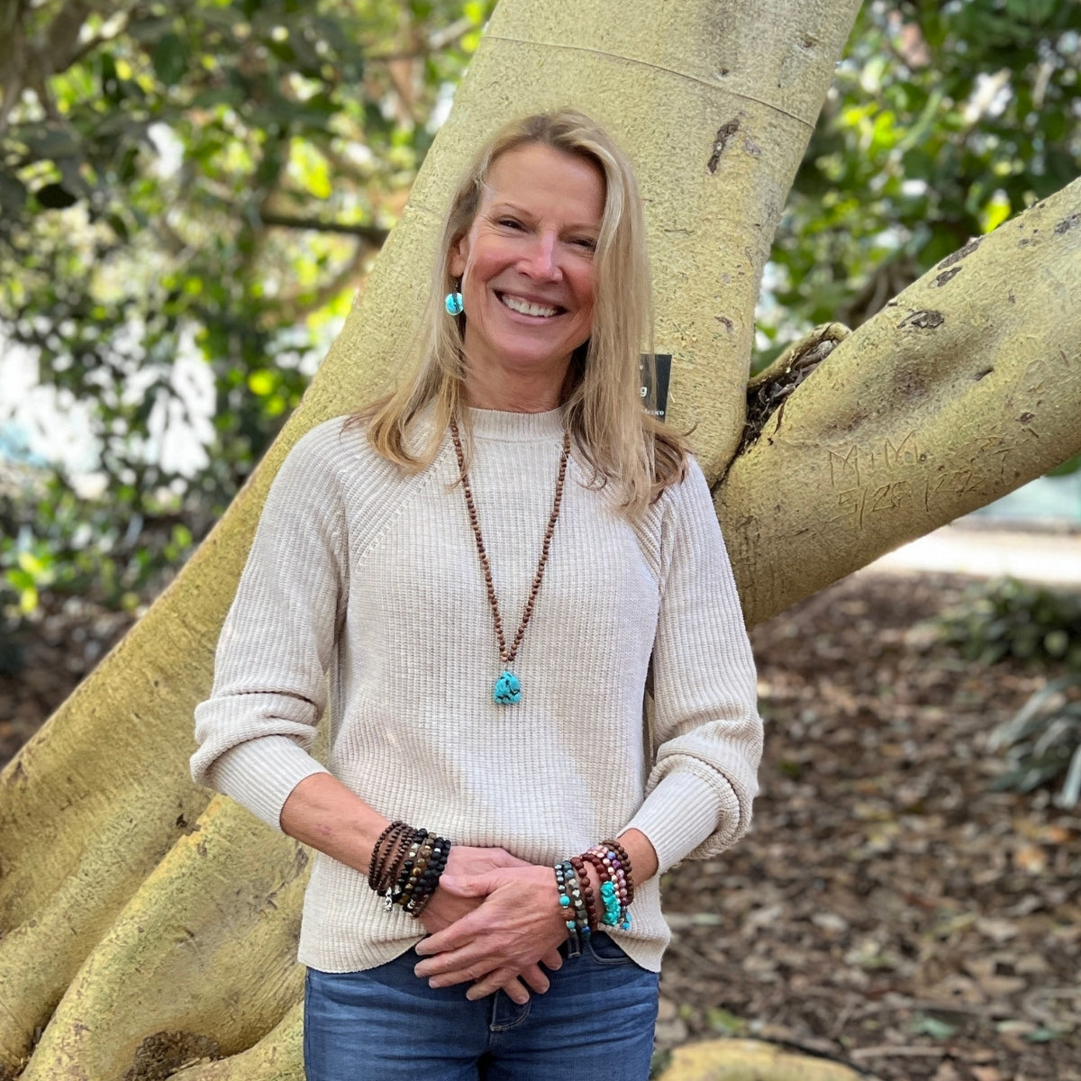 Wearing "The Healing Path - Turquoise & Wood Necklace" is an affirmation of your commitment to personal growth, balance, and well-being. 