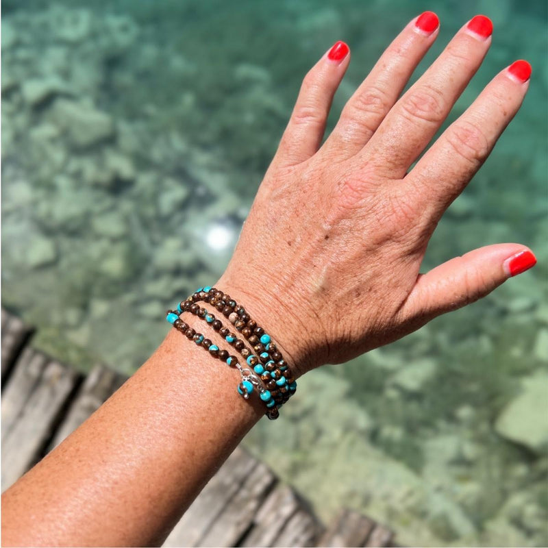 Our "Peaceful Pathfinder" wrap bracelet is more than jewelry; it's a testament to your inner strength and the path to a harmonious, authentic self. 