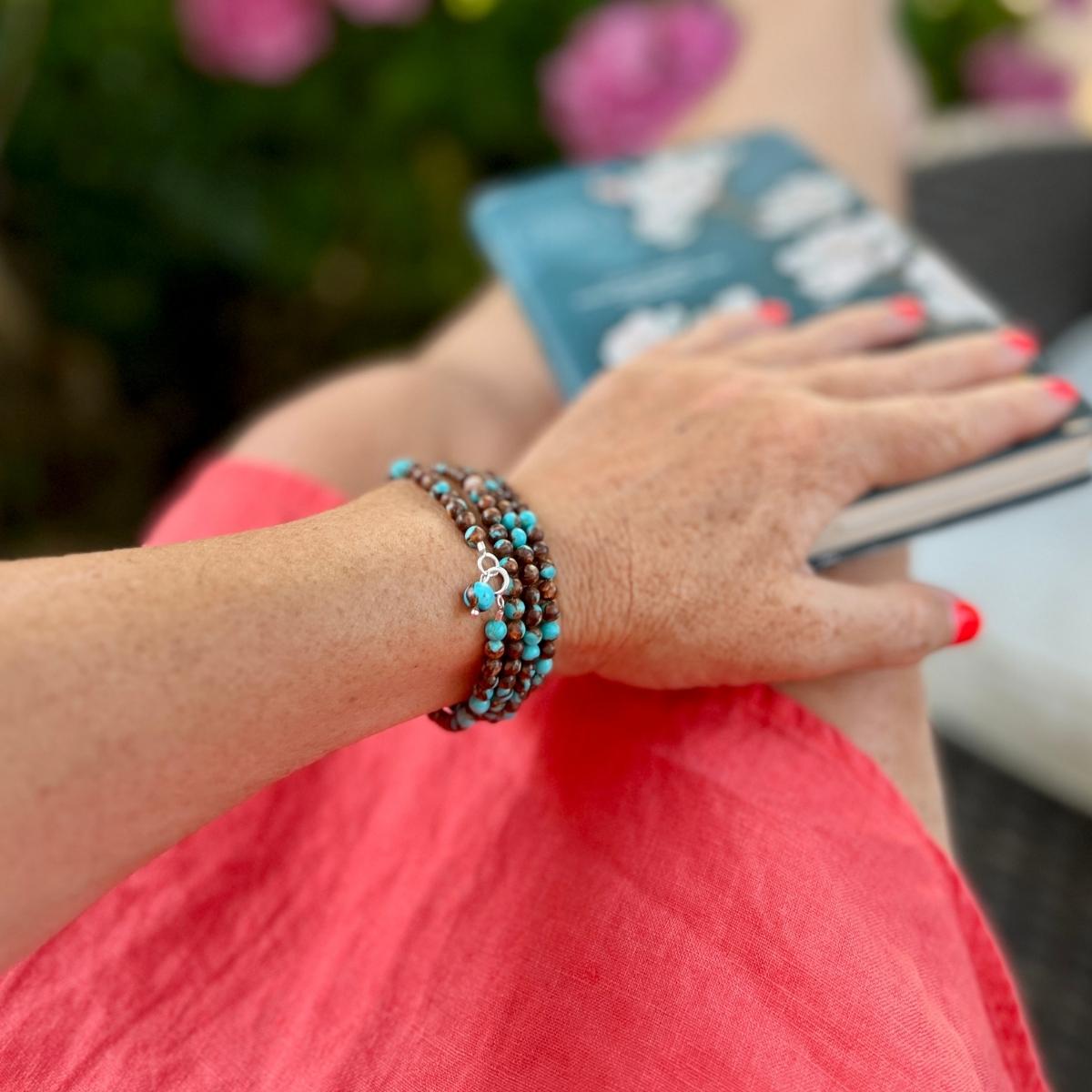 Our "Peaceful Pathfinder" wrap bracelet is more than jewelry; it's a testament to your inner strength and the path to a harmonious, authentic self. 