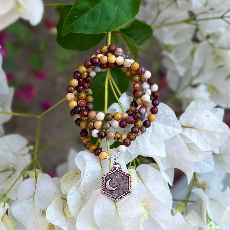 This Celestial Balance Necklace is crafted with love and intention for those who seek balance, harmony, and connection with the universe.