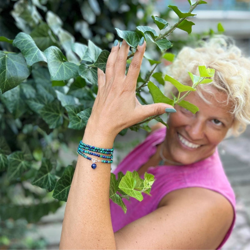 The "Joyful Connections Wrap Bracelet" is a symbol of the happiness that comes from meaningful connections and the radiant energy of joy in one's life. 