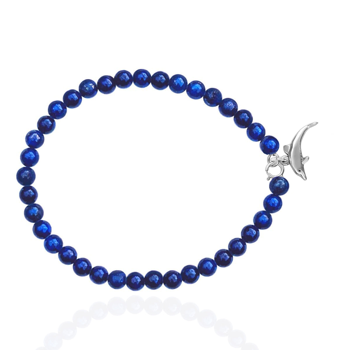 Slip on the Dolphin Spirit Anklet and let the magic of the beach accompany you wherever you roam. It's a symbol of your love for the sea and your carefree, barefoot soul.