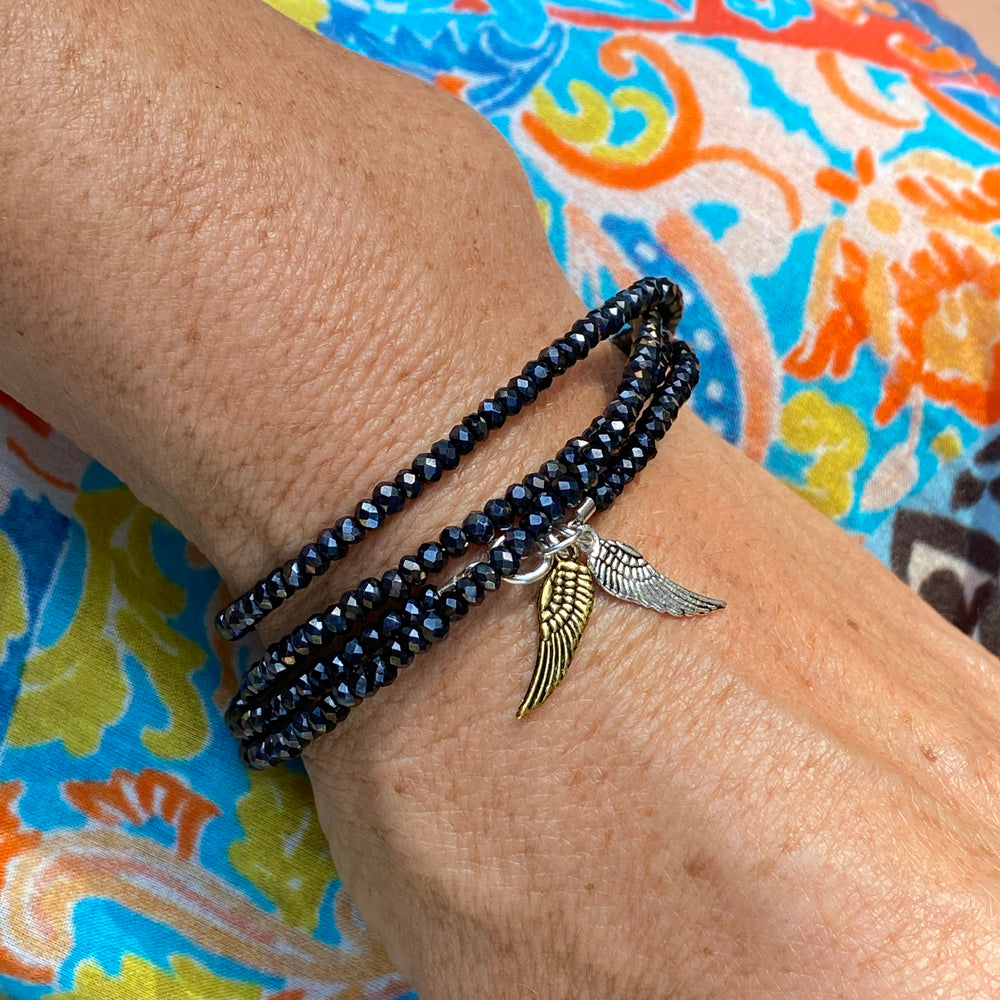 California Wildfires Relief - Guardian Angel Wrap Bracelet