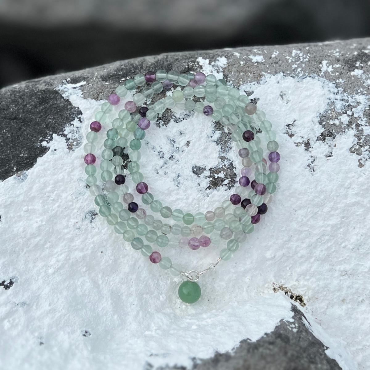 This Intuitive Insight Fluorite Wrap Bracelet helps you strengthen your intuition.