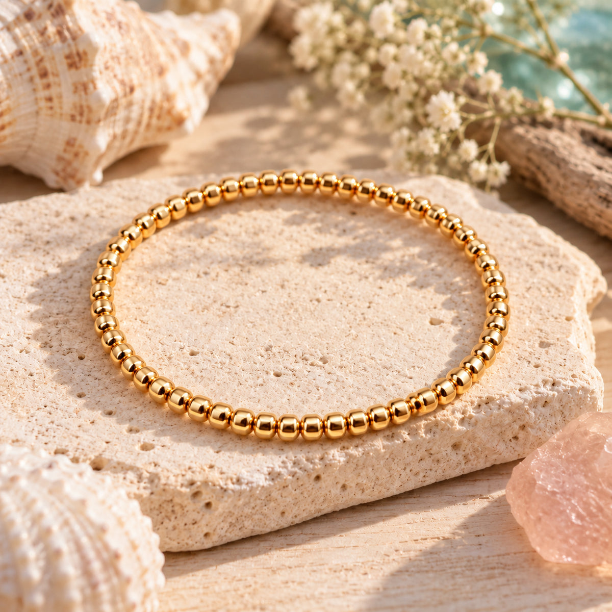 Growth Mode - Hematite Bracelet (Gold)