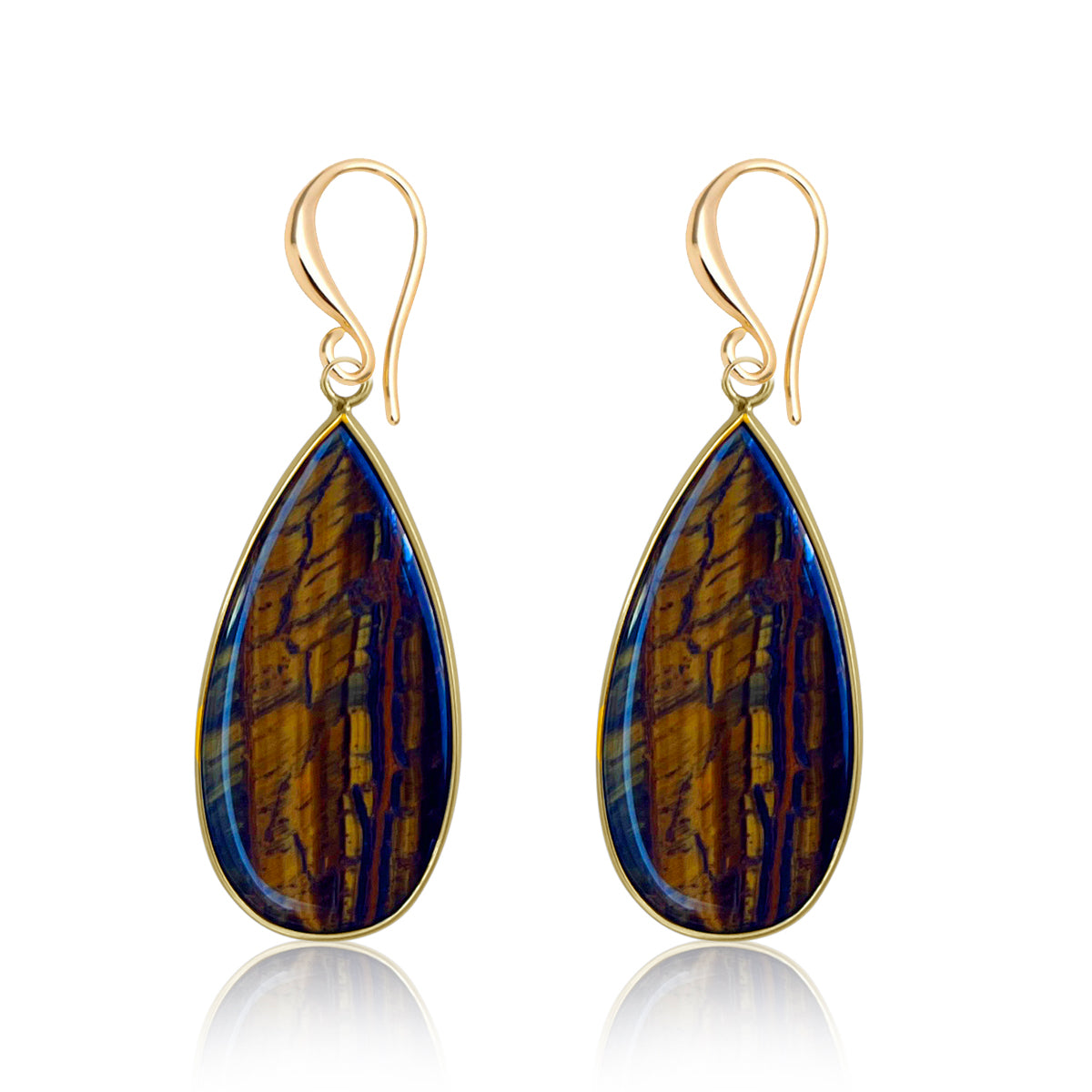 Warrior's Path Tiger Eye Earrings