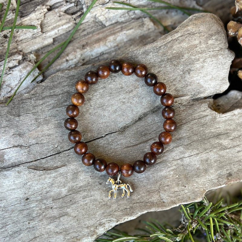 This Free Spirit - Horse Bracelet is for anyone who refuses to be tamed, fenced in, or told which direction to run.