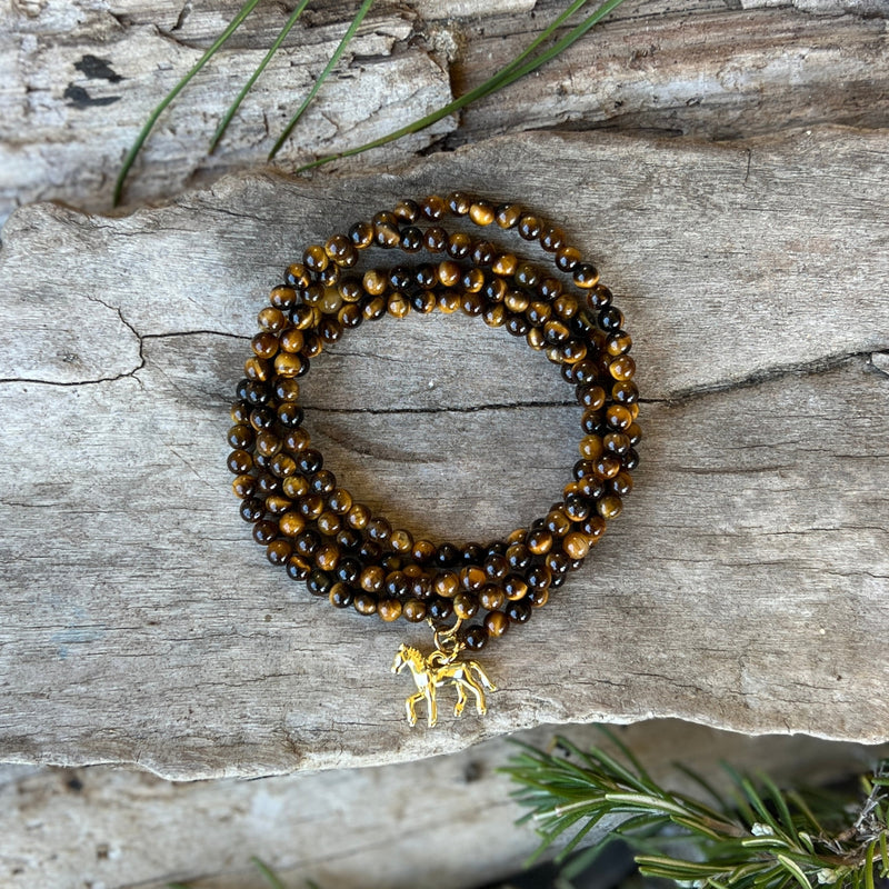 This Free Spirit - Horse Wrap Bracelet is for anyone who refuses to be tamed, fenced in, or told which direction to run.