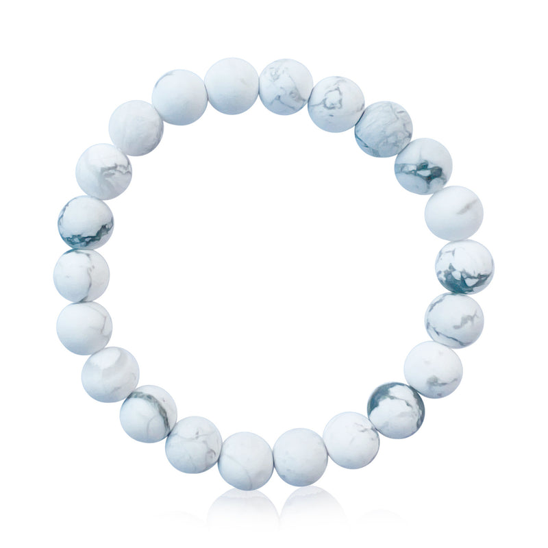 Quiet Thoughts - Howlite Bracelet
