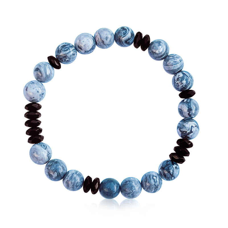 The Centered in the Present - Jasper Bracelet is designed to ground wearers in the here and now, offering a tangible reminder to embrace each moment with mindfulness and awareness. 