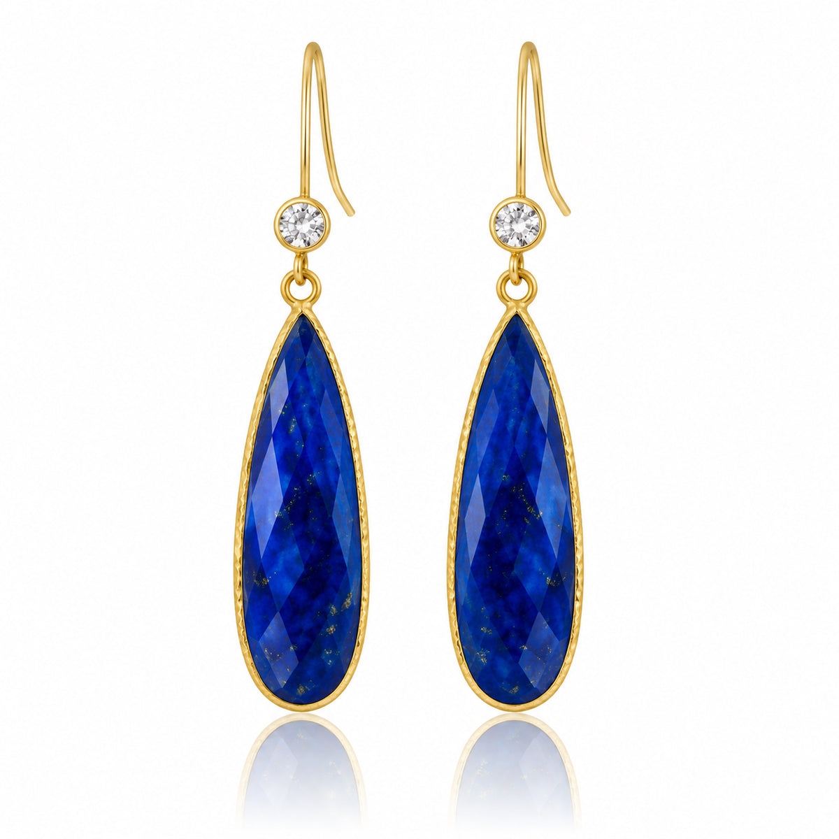 Ancient Skies: Lapis Lazuli Earrings