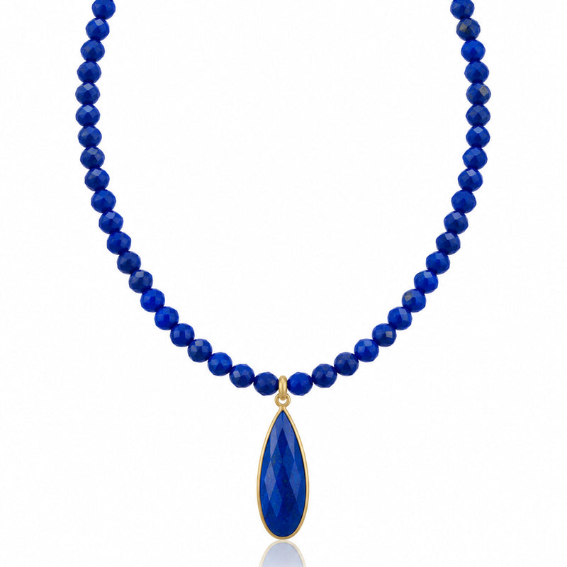 Ancient Skies: Lapis Lazuli Necklace