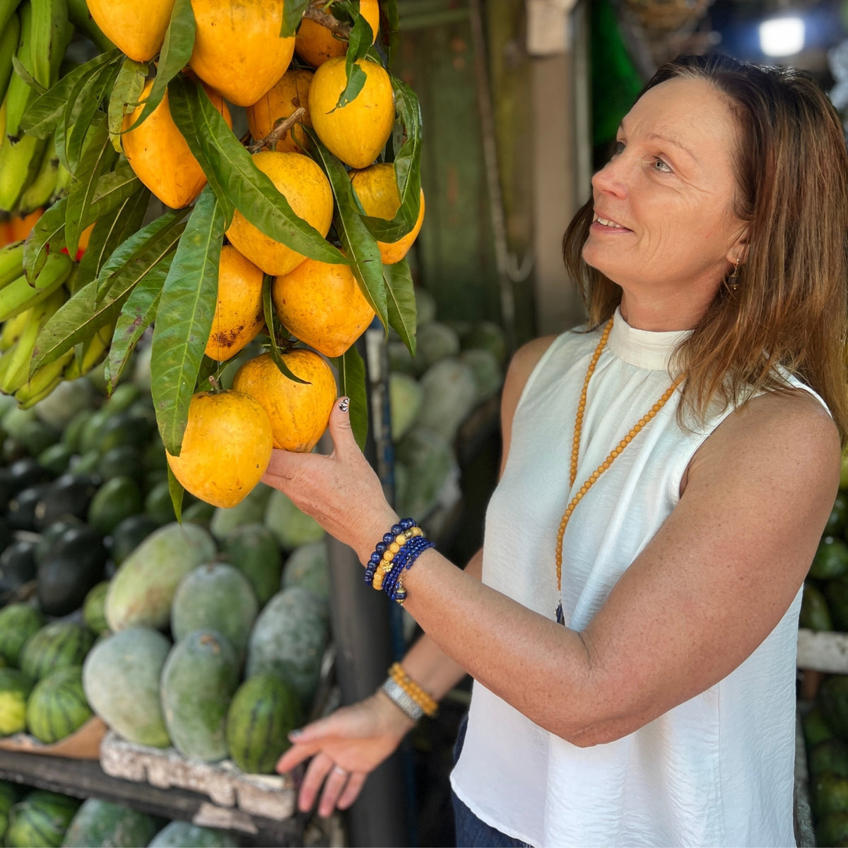 Open Mind — Lapis Lazuli Wrap Bracelet