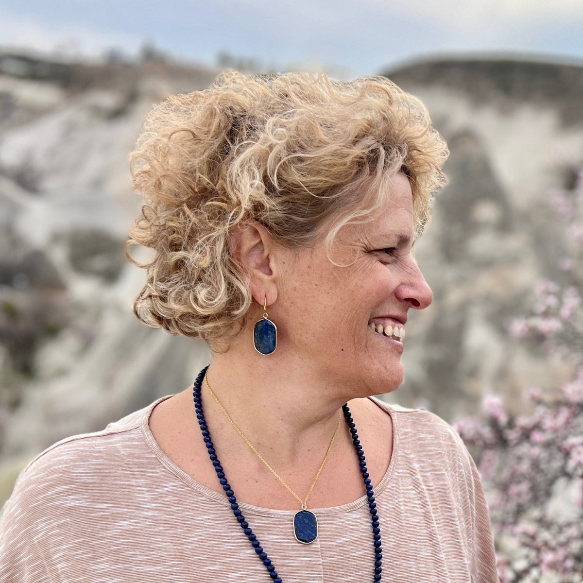 Inner Wisdom – Lapis Lazuli Jewelry Set